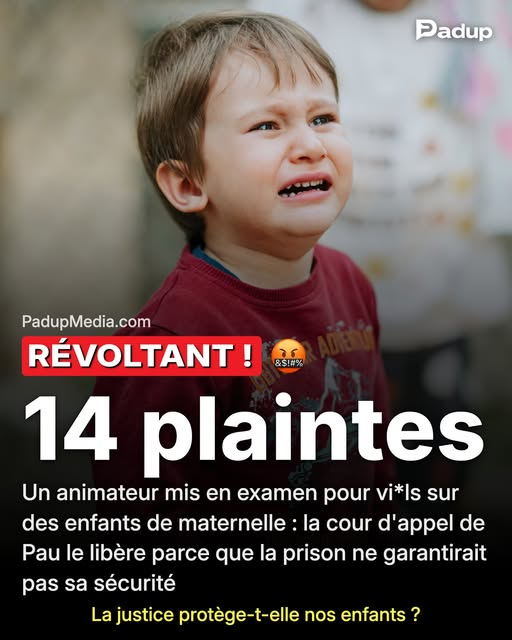 PhilsudOuest's tweet photo. Des parents des Landes ( à Tarnos ) ont appris que l'homme mis en examen pour avoir violé leurs enfants de 3 et 4 ans était dehors. Pas jugé, pas relaxé : libéré, parce que la justice a estimé que la prison était trop dangereuse pour lui. https://t.co/692ytQt4JO