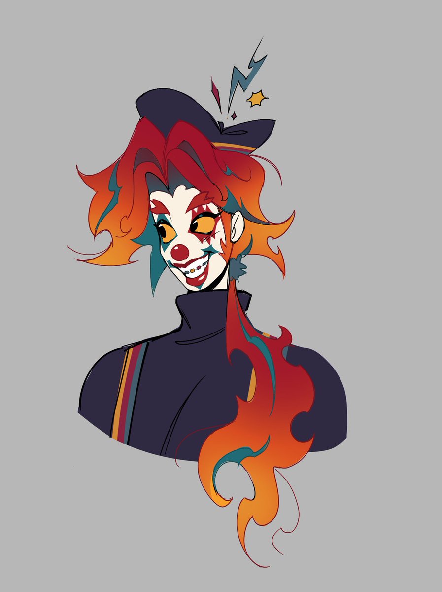 FruitlerDoodler's tweet photo. [OCs/doodles] Solar sweet bracefaced clown son of mine https://t.co/d94BivuHKU