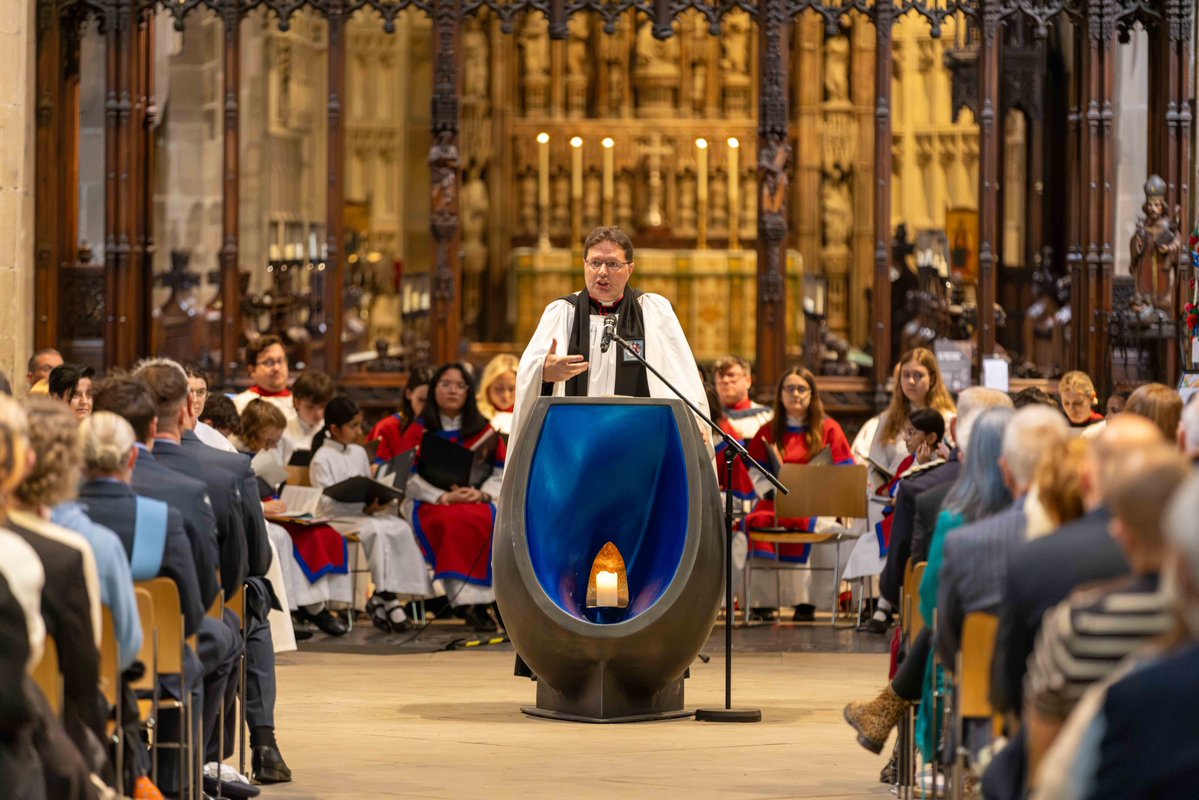 rafboulmer's tweet photo. Yesterday, RAF Boulmer personnel joined cadets, veterans, local dignitaries and members of the public at Newcastle Cathedral for a special Battle of Britain Service, honouring the courage and sacrifice of ‘The Few’.

We will remember them. https://t.co/XqYJ97MO6C
