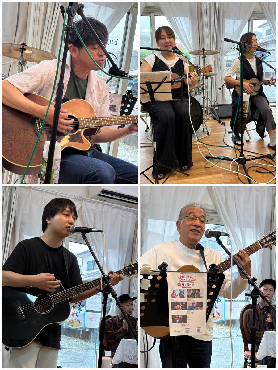 19ani72's tweet photo. ライヴ後のオープンマイクもありで終始音楽���昧
参加したみなさん、遠方より遊びに来てくれたえいちゃん&amp;なみねぇ、近くから遊びに来てくれた三上家(笑)
ありがとうございました🙏

おかげさまで、良き一日になりました☝️弥栄🍻

▼セットリスト
縁側にじぃさん
だったらどうする？
チューニング https://t.co/DRNuJEC7Ga