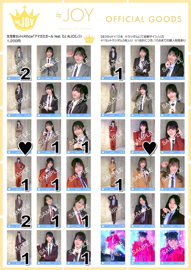 ニアジョイ 生写真 4周年コンサート衣装 スチームパンク衣装 コンプリートセット ひろゆき♪ on X: 