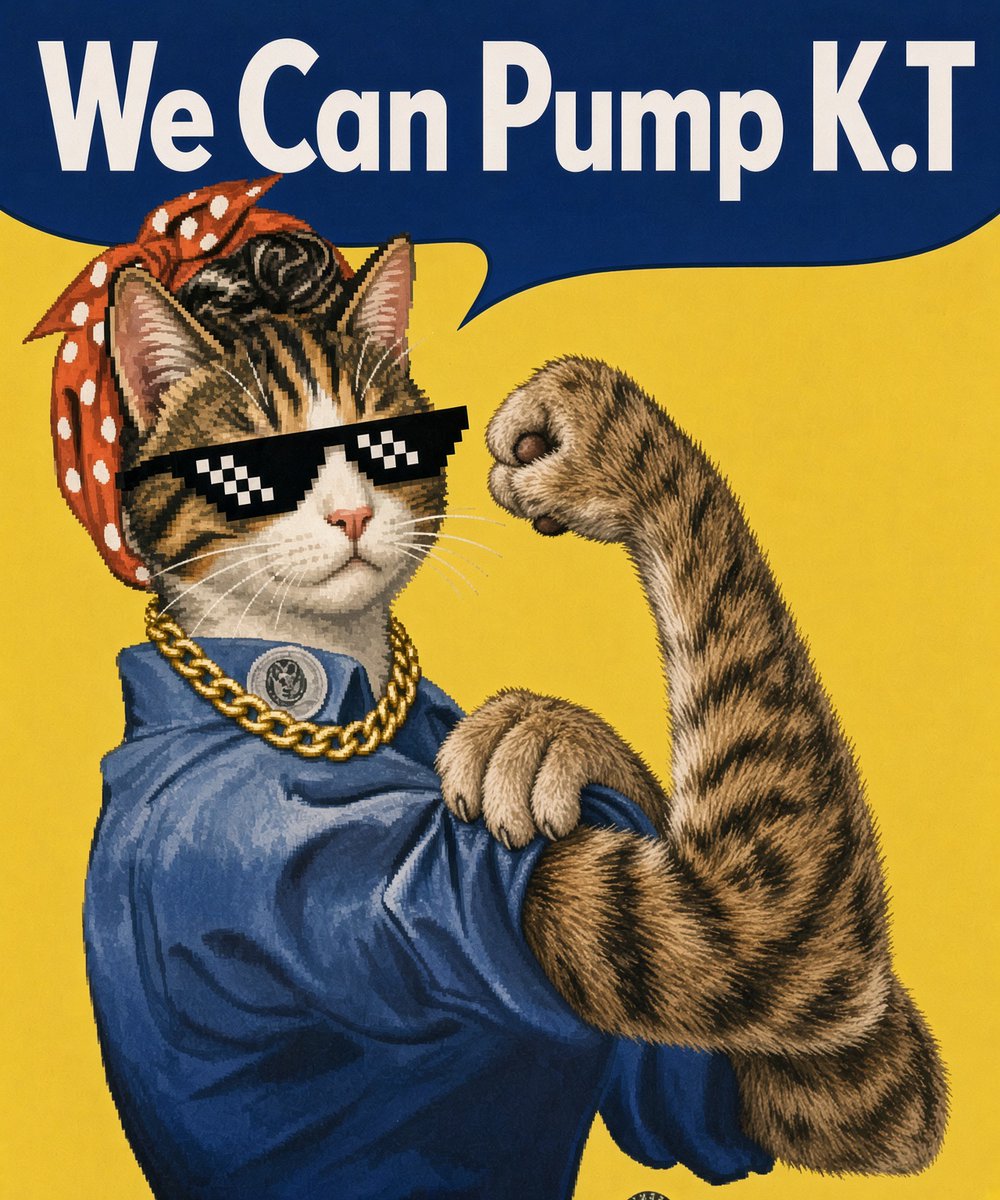SkitSkit229892's tweet photo. This cat's got more hustle than most humans I know, While Some Are enjoying their Fruits of their Labor today, This cat is Still putting in that Work 😼🚀📈
#SolanaMemecoins #CatMemes #1000x #laborday #Septembounce $K.T https://t.co/whNKVeld9T