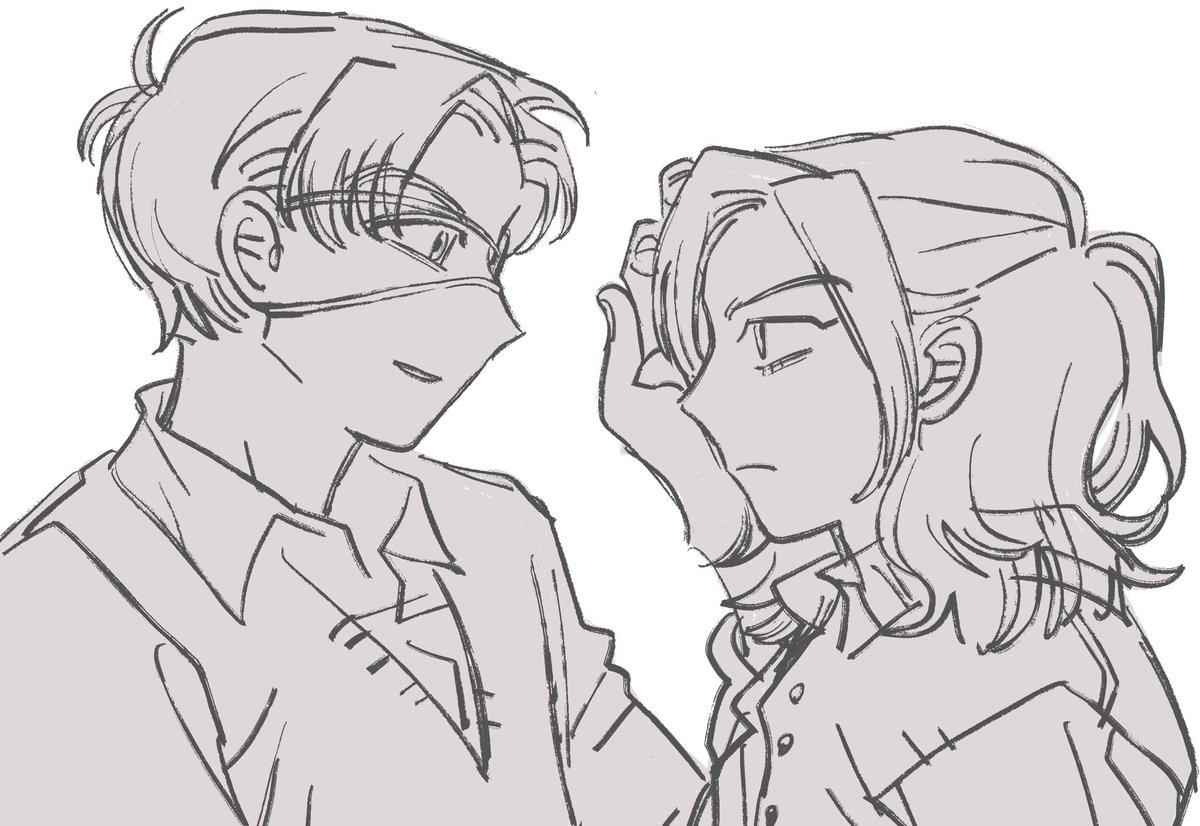 necrosis_777's tweet photo. 次のメカクレボーイズラブ(予定)の男性らを共有 https://t.co/JwqP1axgf8