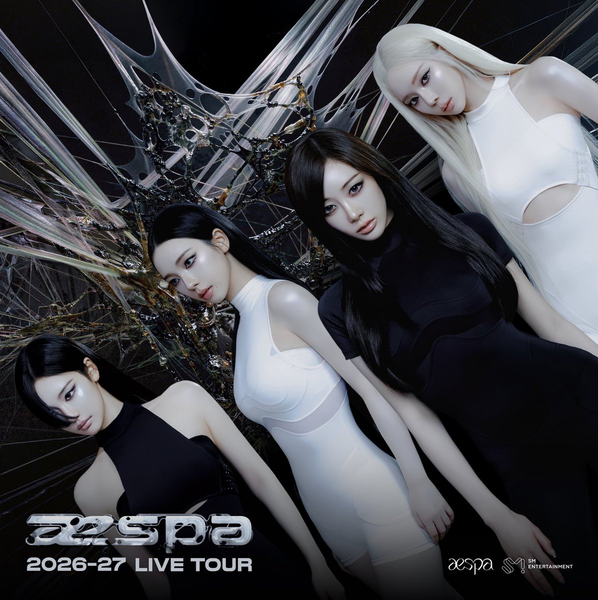 wntrult's tweet photo. 2026-2027 aespa LIVE TOUR - SYNK : COMPLaeXITY Reported Audience (to be updated) — 106,652 Attendees: 

Seoul (August 7th & 8th): 35,000 — Sold Out 👑
Taipei (August 11th): 37,000 — Sold Out 👑
São Paulo, Brazil (August 4th): 21,652
Santiago, Chile (August 6th): 13,000 — Sold Out 👑