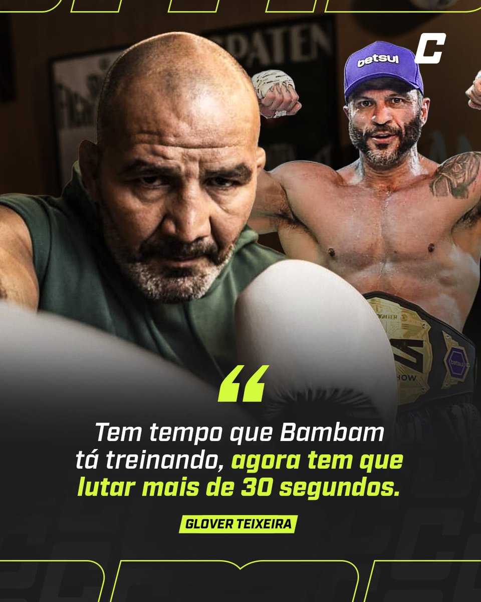 combate's tweet photo. AS ALFINETADAS NÃO PARAM!
A rivalidade de Bambam e Glover Teixeira ganha mais um capítulo, com o recém campeão do Spaten Fight Night 3, Glover Teixeira respondendo as provocações de Bambam, relembrando de sua luta contra Popó Freitas.
📸 @gloverteixeira/ @bambamoficial
#Glover https://t.co/jkxXmqdHqH