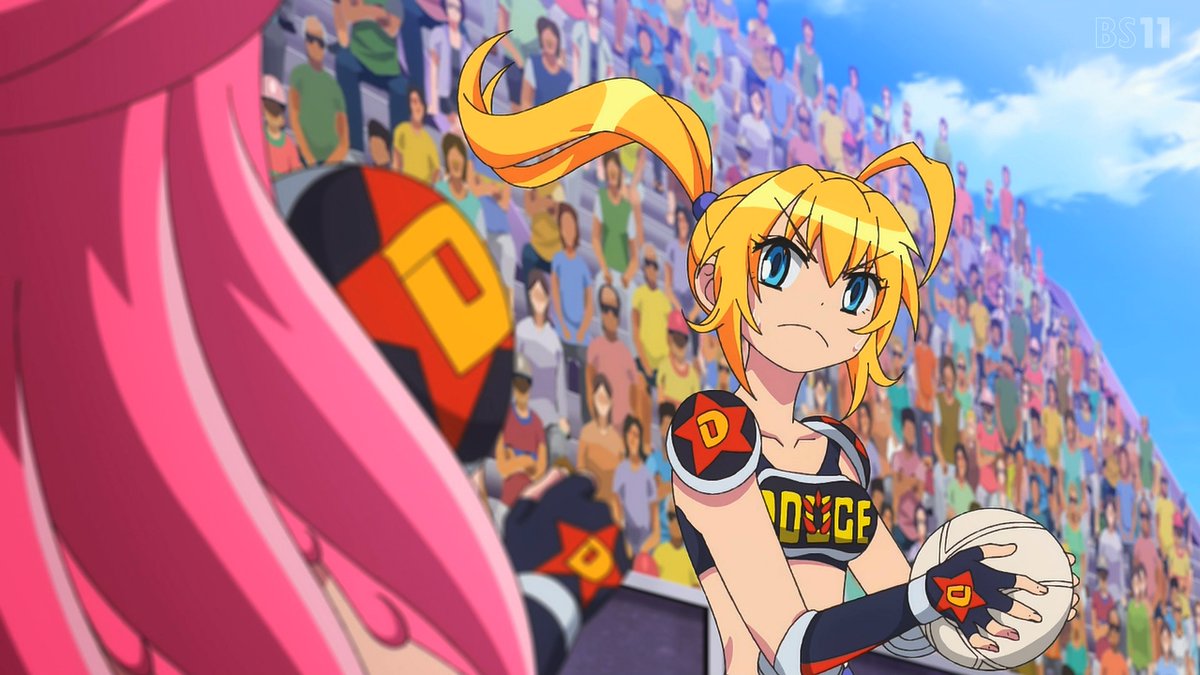 炎の闘球女 ドッジ弾子 第10話 ツイート画像 1