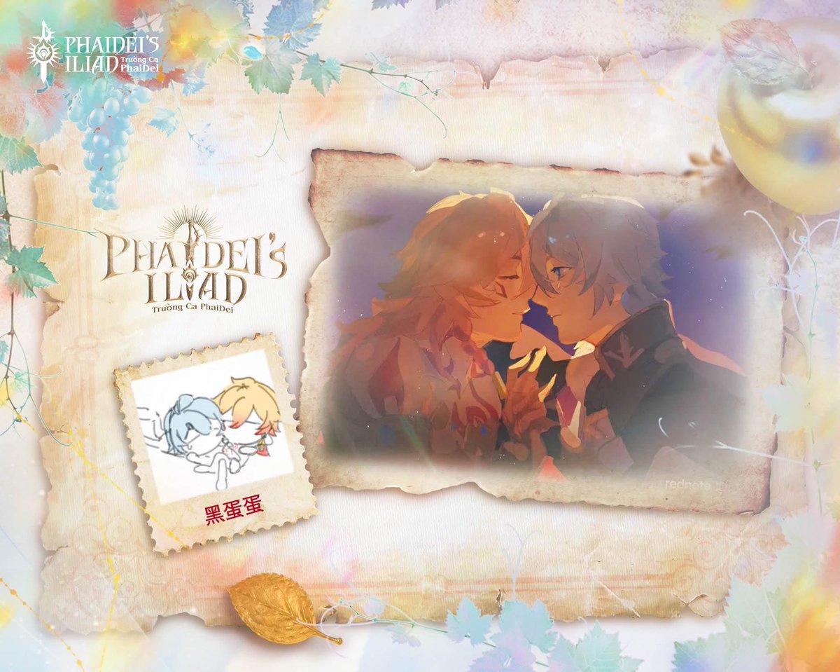 PhaiDeisIliad's tweet photo. ☀️ Artists Spotlight 🍷

Welcome to the epic journey of PhaiDei, Yuexiangbail, Armian &amp; 黑蛋蛋. With countless captivating ways of telling stories through art, together, we shall weave an immortal epic of PhaiDei, destined to last forever.

#phaideiitabooth #phaideisiliad https://t.co/IQdyiQsMsD
