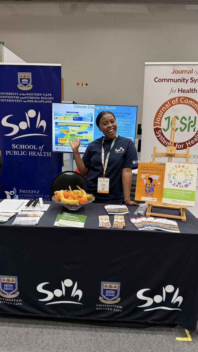 palesalikoti_'s tweet photo. Excited to be attending the World Congress on Public Health in Cape Town this week.
Visit the @SOPHUWC exhibition booth to learn more about our work, research and programmes. Hope to see you there!
#WCPH #Publichealth #Healthequity #capetown #uwc https://t.co/rMuQ6TYTqp