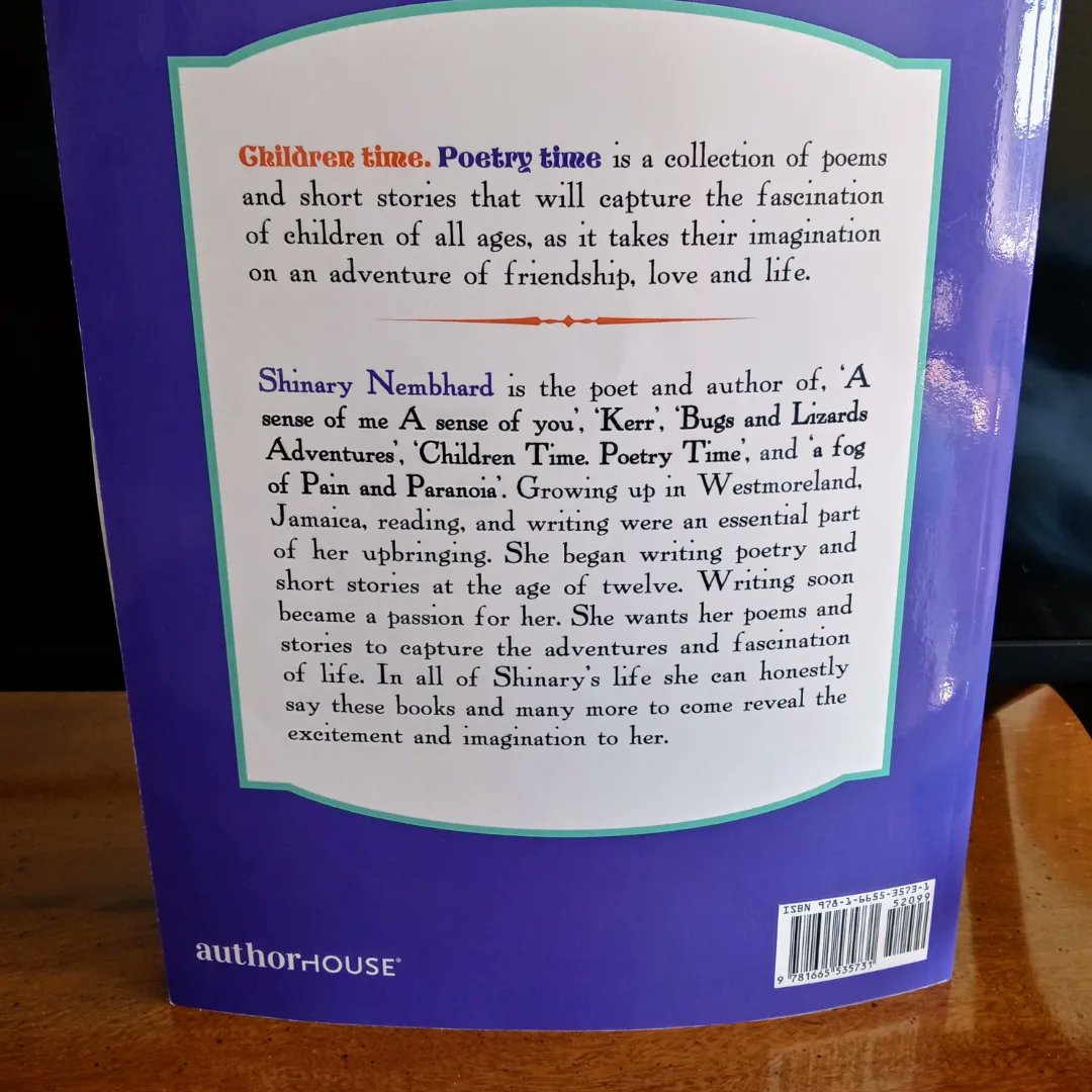 Fernandebass's tweet photo. A children’s poetry book is now available at Amazon and Barnes &amp; Noble. Get your copy today! https://t.co/hJBnvqCF4q