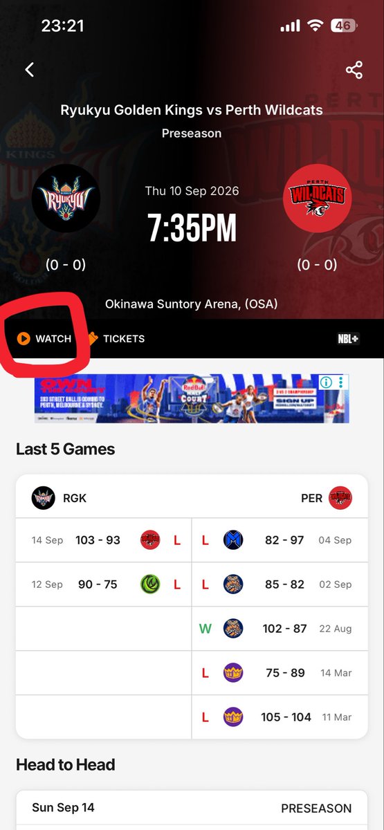 kings_112221's tweet photo. キングスブースターの皆さま
千葉ジェッツブースターの皆さま

NBLのアプリでvsパースワイルドキャッツ戦の試合が配信されそうです📸

https://t.co/ebEiJavZ9L https://t.co/wzP2sY74pk
