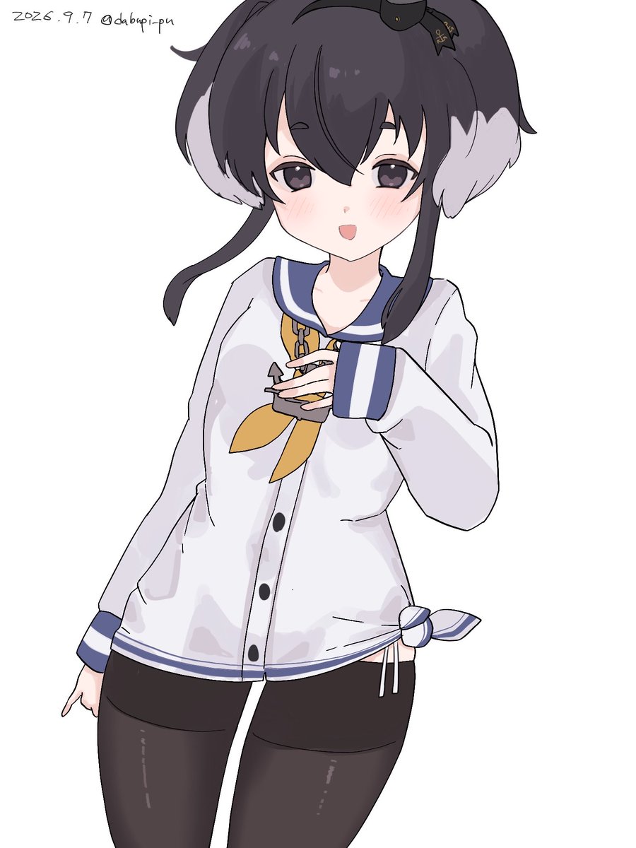 dabupi_pu's tweet photo. 時津風
+20分
#艦これ版深夜の真剣お絵描き60分一本勝負
#艦これ版真剣お絵描き60分一本勝負_20260907 https://t.co/Q1VgxnmSM9