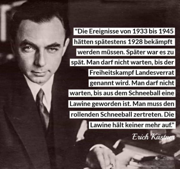 wenig_worte's tweet photo. Die AfD wurde in allen 218 Gemeinden in Sachsen-Anhalt stärkste Kraft.

Das, liebe „es sind nicht alles Nazis“-Verharmloser, ist die Lawine, von der Kästner nach der ersten Machtübergabe an die Rechtsextremen gewarnt hatte. Weil man den Schneeball nicht früh zertrat.

Wieder. https://t.co/JRh8N9w9Zr