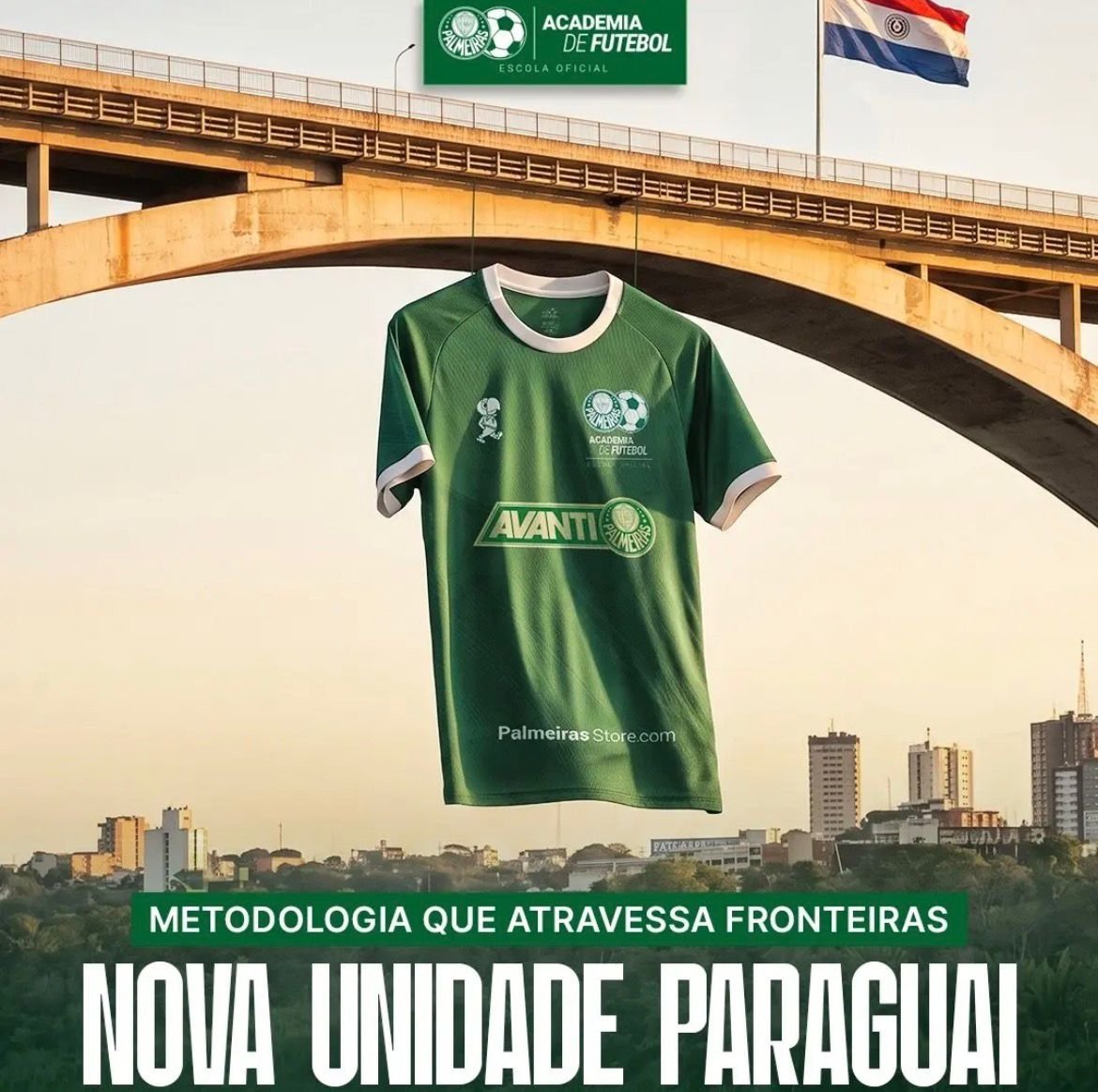 diegorolcan86's tweet photo. 🇧🇷💚 PALMEIRAS LLEGA A PARAGUAY CON UN PROYECTO ÚNICO

⚽🇧🇷 La nueva sede de la Academia de Fútbol Palmeiras en Paraguay será mucho más que una escuela de fútbol.

Un espacio pensado para la formación integral de jóvenes deportistas, con infraestructura y servicios de primer nivel:
⚽ Fútbol de campo
🥅 Fútbol de salón con Pista deportiva especializada
🩺 Atención médica deportiva
🦷 Odontología deportiva

Todo en un mismo lugar, con una filosofía de formación basada en disciplina, valores, técnica, rendimiento y bienestar del deportista.
Dirección Av Colón. A metros de la dinar. Frente al Área 4.
Contacto +595992 191426