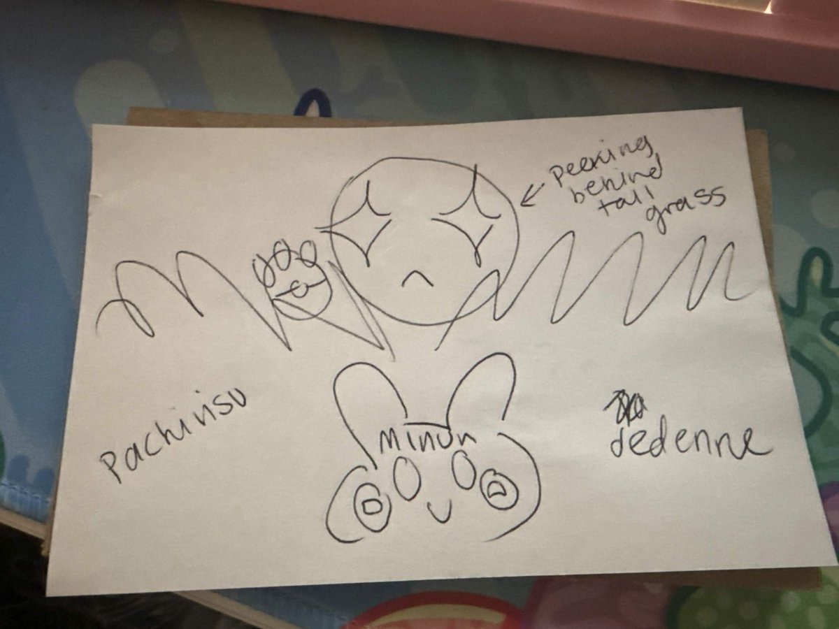 heysapphie's tweet photo. Not to dogpile onto the AI art discourse, but for those saying “my ideas can’t come to life I have to use AI” these are my sketches I gave my artist vs how he drew them into thumbnails. 

It’s a process, but it’s a rewarding process I guarantee your audience will appreciate. https://t.co/bBdpkKafpM