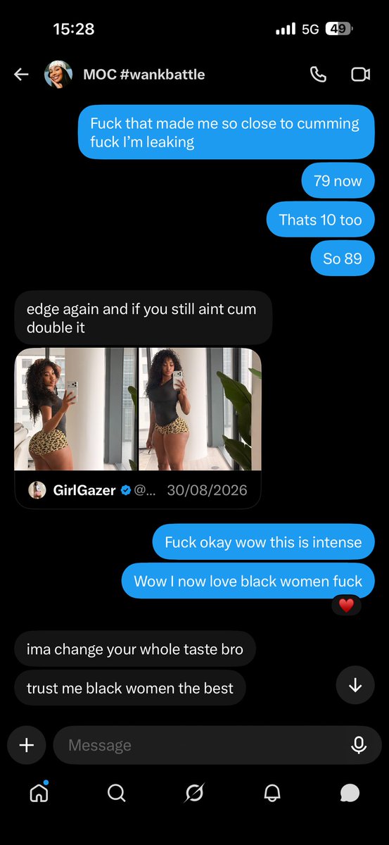 jerklover96's tweet photo. @rubiappreciator absolutely destroyed me in a battle he made me cum all over myself in work to these black girls, he’s changed my whole kink in gooning I had never cum to black girls apart from zendaya before and now they are all I want and need 🥰😍👅 #wankbattle #wankchat #horny #goon