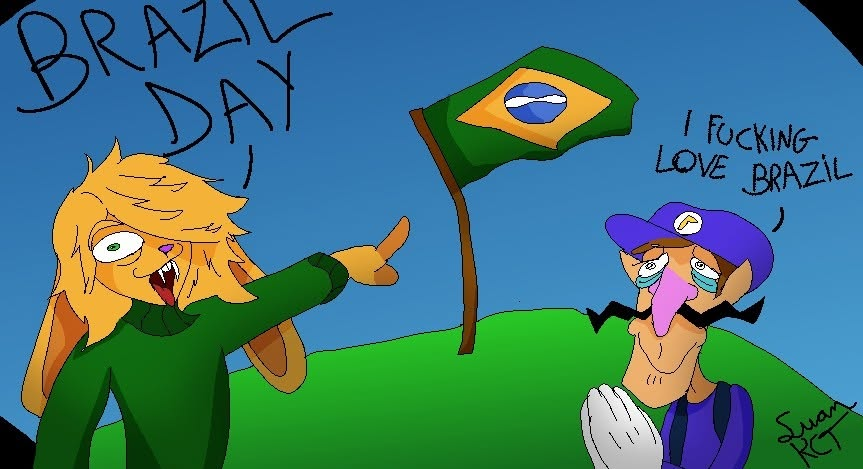 luankct's tweet photo. Dia do Brasil! https://t.co/e5z3gY569L