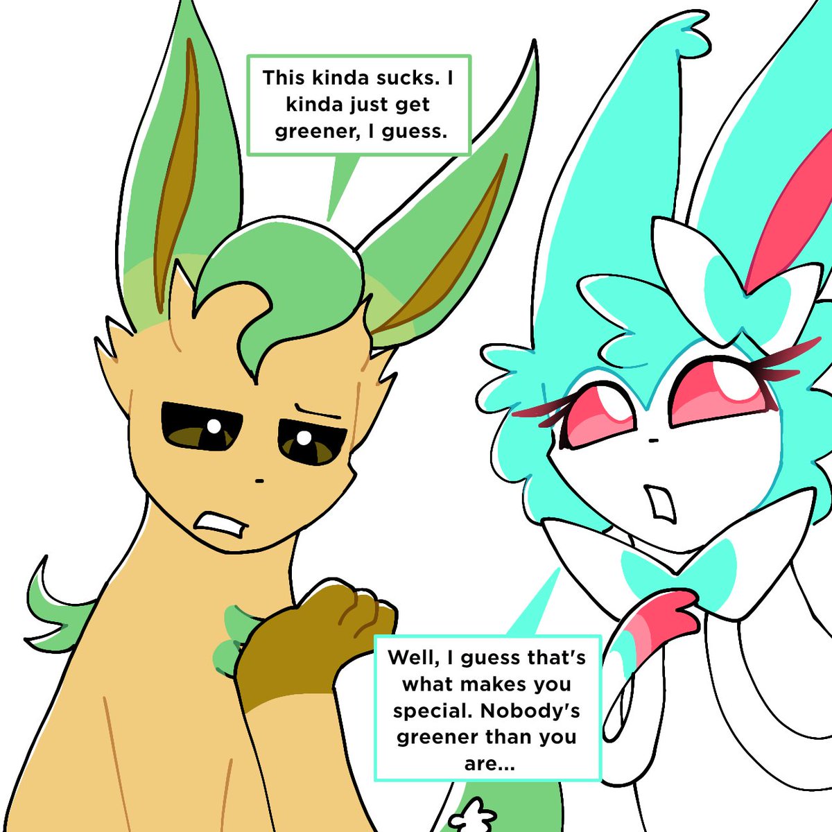Randomayy_YT's tweet photo. I'm so green (1/2) https://t.co/riGufTFcxR