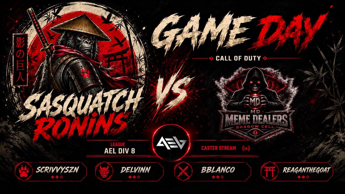 SQGGaming's tweet photo. 🆚MD Shadow Cell
📅07.09.26
⏰19:00
🏆@AMeLeague 
🎙️TBC https://t.co/S51HnseBjw