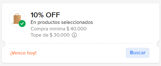 luaahorra's tweet photo. ⚡️Nuevo cupon de Meli🎫
🔥10% OFF comprando $40000✅
👉https://t.co/MydtfVYvCy⚡️ https://t.co/D0df85JRnn