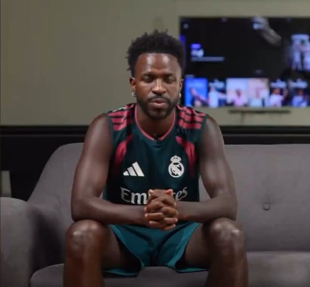 theMadridZone's tweet photo. 🗣️ Viní Jr: "I think WE WILL WIN the Champions League this season." https://t.co/wSIB8iltXz