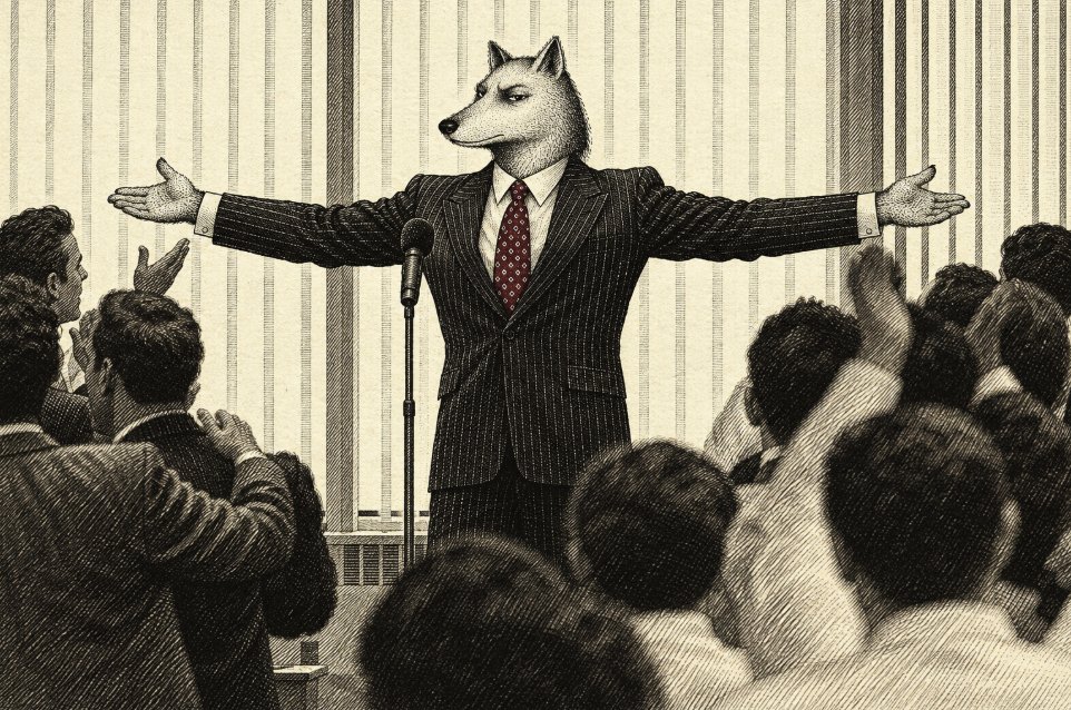 WST_Wolf's tweet photo. Every hand in that room is getting the same number

That has never once been true on this street, there was always a better price for somebody: the friend, the whale, the one who got in first

The Wolf of Wall Street onchain IPO holds $92,000 in, 9,000,000 $WOLF out

9 hours left (https://t.co/MOQYR38E8a)