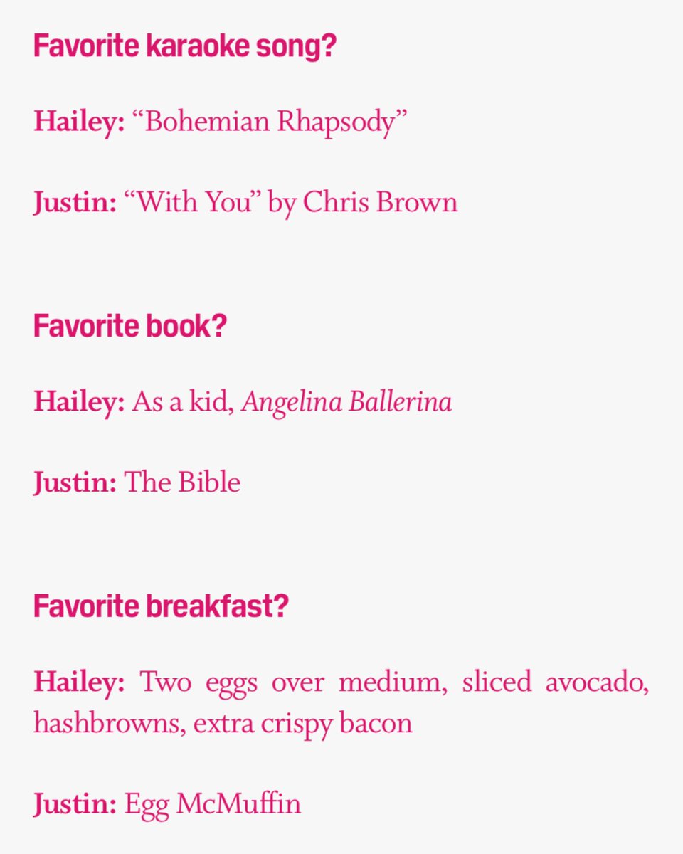 dearvotion's tweet photo. Even looking at the editorial content, nothing particularly exciting in any way whatsoever. Sure there’s a segment of Gen Z who models their digital presence after Hailey, do they actually care about the Biebers as a family unit though? Just tonally dissonant in general. https://t.co/lbzcB81Flx