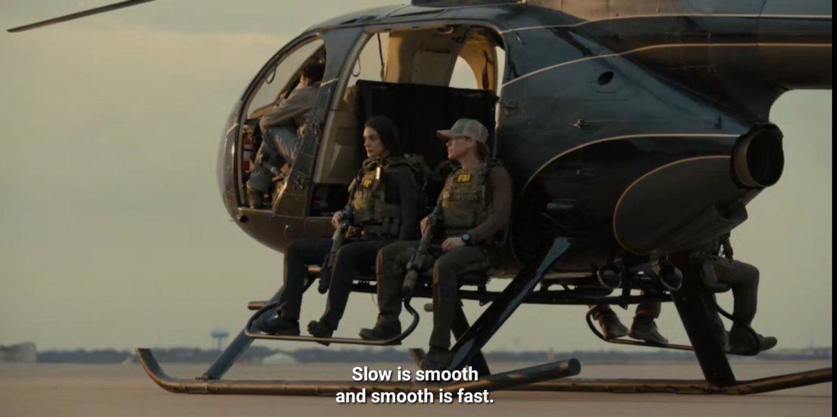 MoviePlusx's tweet photo. All we need is a chance.
Slow is smooth and smooth is fast. https://t.co/vOhryv4hZP