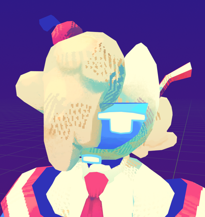 CLAlRD3LUN3's tweet photo. using my rake 
#b3d #vrchatavatar https://t.co/4coQ24ZFYF