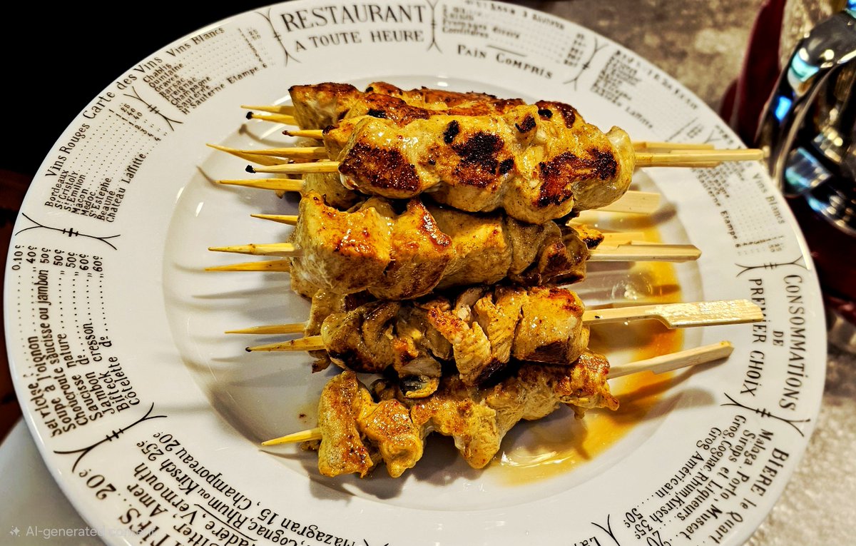 Atheen_'s tweet photo. So, I decided to make #Satay chicken skewers with Thai peanut red curry dipping sauce. Marinated the chicken overnight. My husband said it was the best satay dipping sauce he's ever had, including in restaurants. So, I guess I must've nailed that one, lol. 🤣😋❤️ Am#AtheenCooks https://t.co/qR5aOMg89a