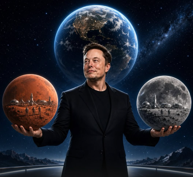 spicydisasterx's tweet photo. Elon Musk isn’t just building rockets.

He’s trying to completely change the economics of getting mass into space.

The bigger idea:

Starship → cheaper launches
Starlink → global connectivity
AI → massive compute demand
Robots → Moon & Mars infrastructure
Mars → a permanent human civilization

Most investors still look at these as separate stories.

I don’t.

I think Musk is slowly building one giant ecosystem across $SPCX, $TSLA, AI, robotics and energy.

Sounds crazy today.

So did reusable rockets 15 years ago.

Are you betting on Musk’s space vision? 🚀