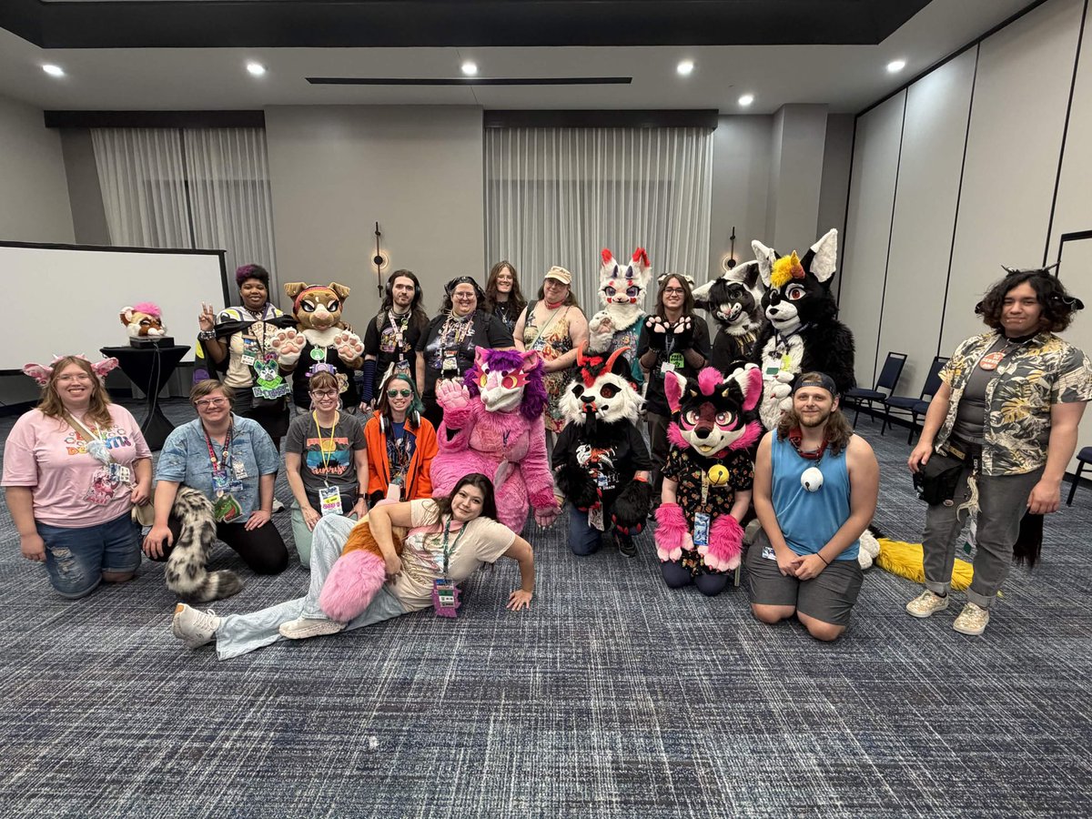 llexiliciousSFW's tweet photo. @TTFurcon Femme Fur Meet 2026! 

This year’s panel was incredible, I have never had so many people in my panel before!! I will be hosting again at AnEx 2027 and TTFC 2027! Not everyone could stay for the photo, but thank you to all attendees who came regardless!! https://t.co/qZYg41nLwk