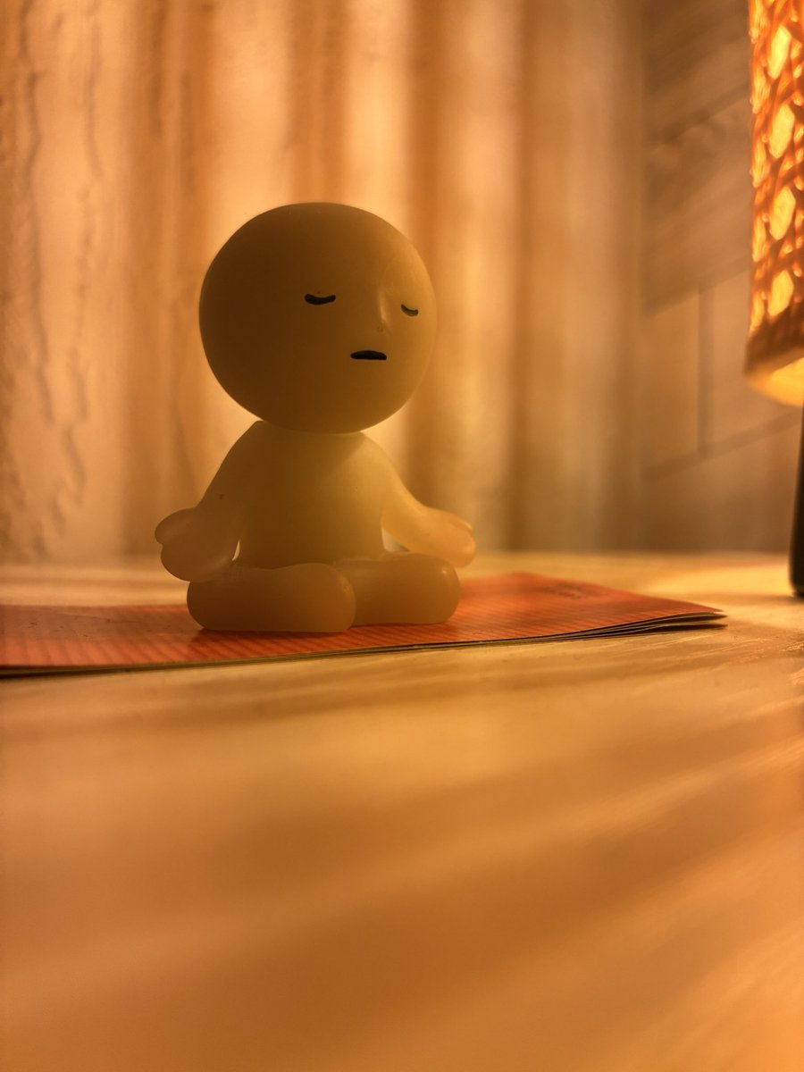 soarchival's tweet photo. what a vibe: just me, meditating smiski and my ikea lamp https://t.co/AYQIPSLAyl