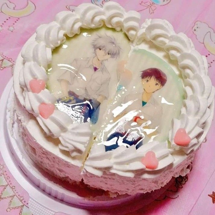 2kawaii4kaworu's tweet photo. PLEASE PLEASE PLEASE I NEED A KAWOSHIN CAKE SO BADLLLLYY PLEASEE https://t.co/XTkVWKi4pE