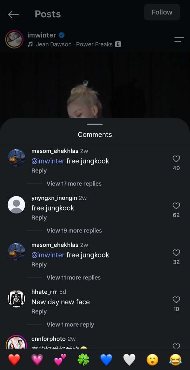 mxxsavior's tweet photo. A post of one of the aespa girls came up on my explore page and I for some reason went through the comments. Poor girl, this is just some of them💔 I feel so bad man, all because a man doesn't have the balls to tell his fans to stfu. https://t.co/xLxSPjDKvg
