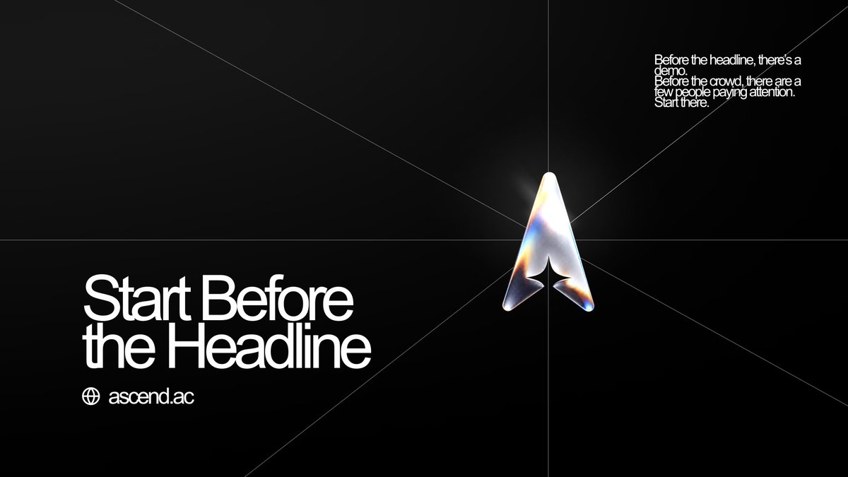 ascendotac's tweet photo. You found the app before your friends.

You saw the potential before the headlines.

That instinct deserves somewhere to go.

Ascend. https://t.co/I1Zkw1Y4Gr