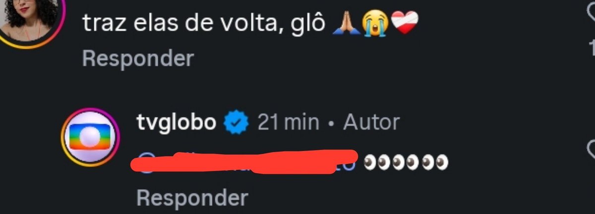 chonixbritt's tweet photo. o comenario no post da globo de loquinha . hm ...... https://t.co/jxpDnrcCYD