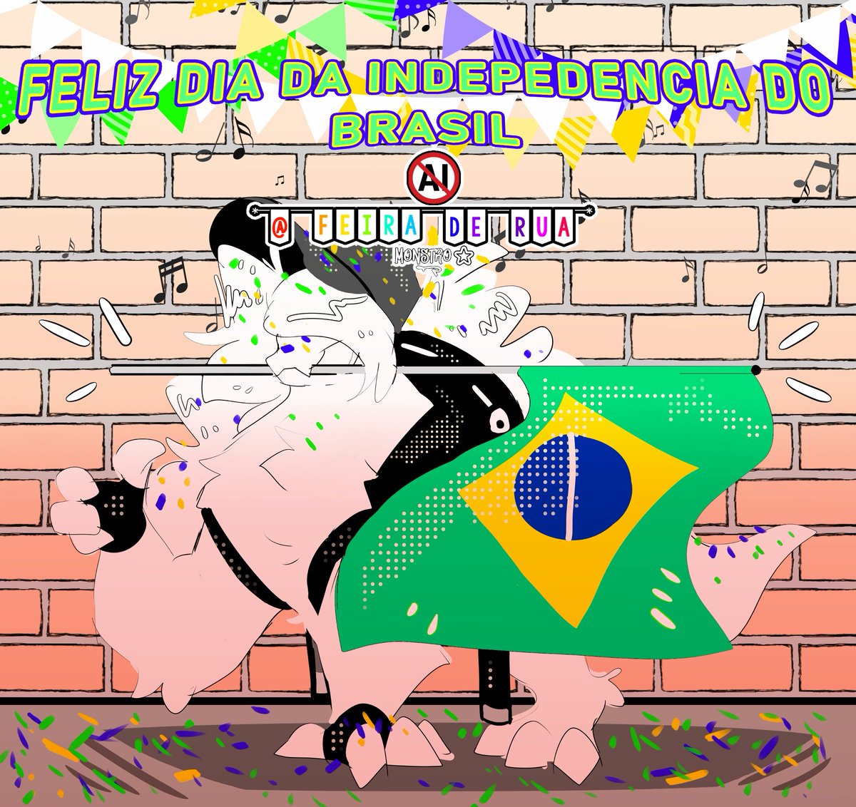 HeyItsPeggyKat's tweet photo. FELIZ DIA DA INDEPENDÊNCIA BRASILEIRA https://t.co/hoPF2ltbie