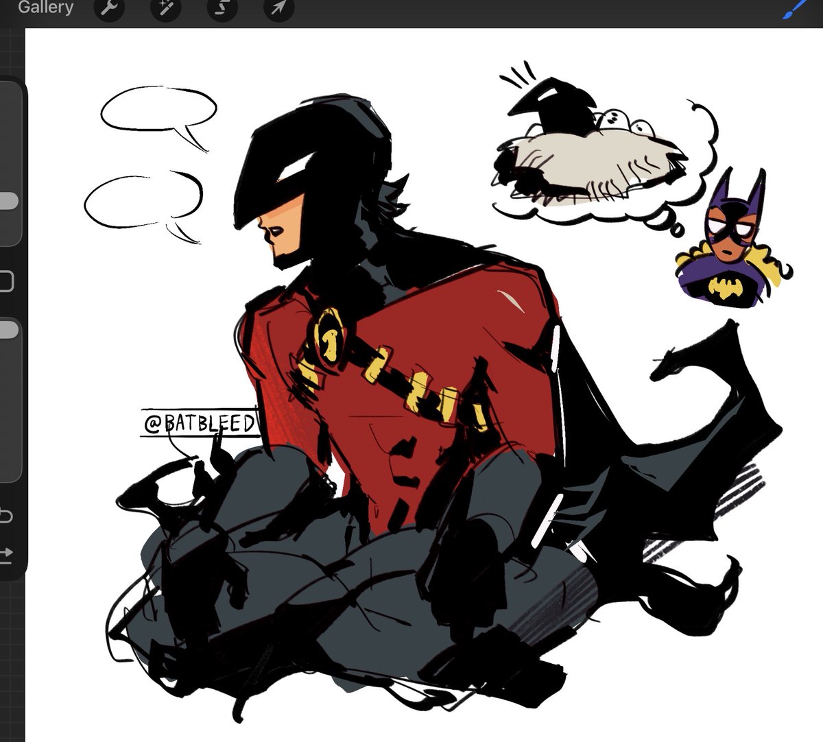 bat_bleed's tweet photo. I lied I like the bird costume https://t.co/kmNd1nhJ7R