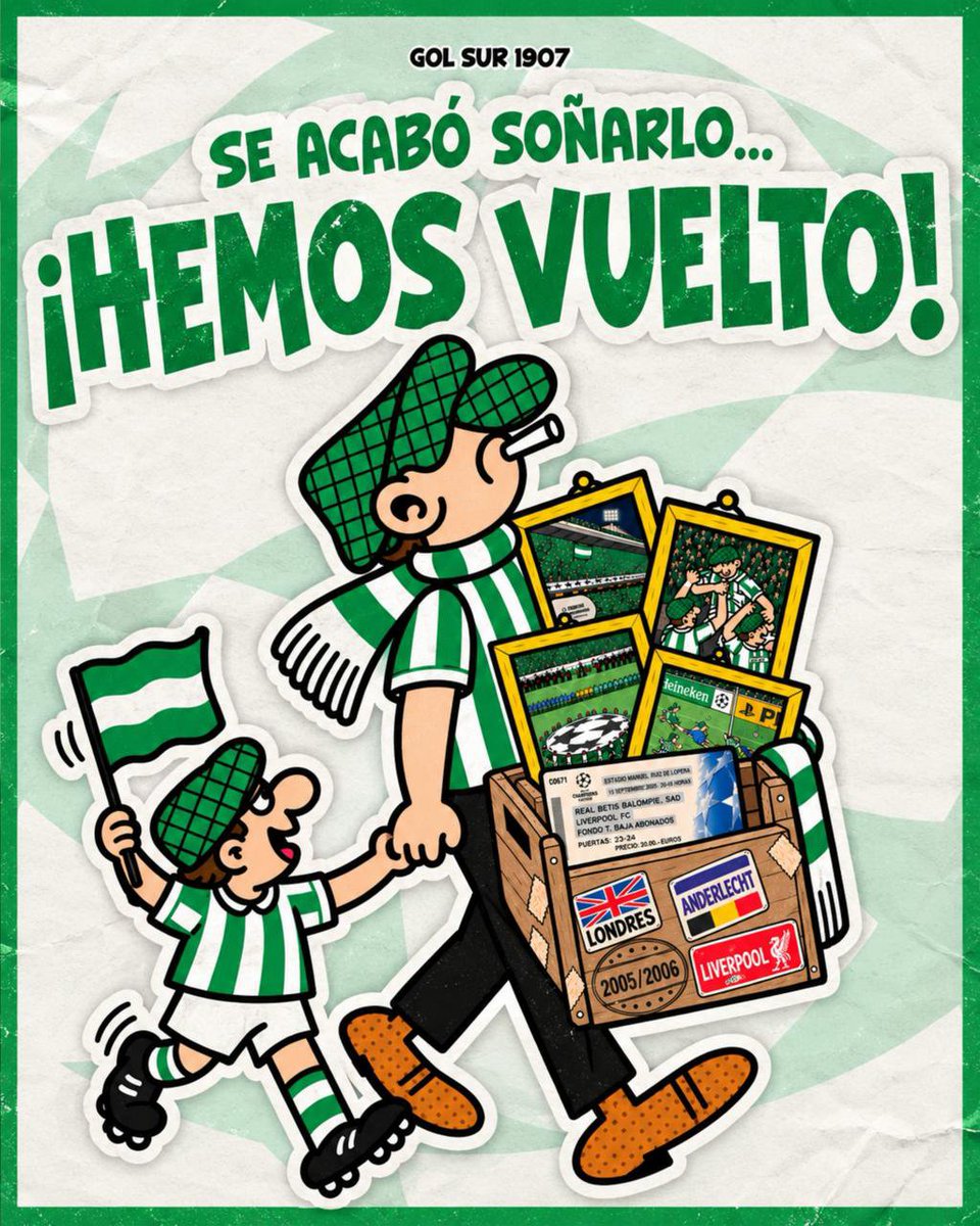 GolSur1907's tweet photo. Se acabó soñarlo… ¡𝗛𝗘𝗠𝗢𝗦 𝗩𝗨𝗘𝗟𝗧𝗢! https://t.co/G6QEoFf2BE