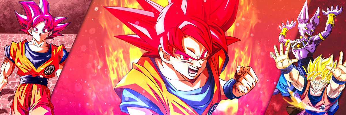 EeveeHoshino's tweet photo. Super Saiyan God Goku Banner!
support appreciated! 😊
#dragonball #gfx #goku #dokkan https://t.co/EE3w1pmtZm