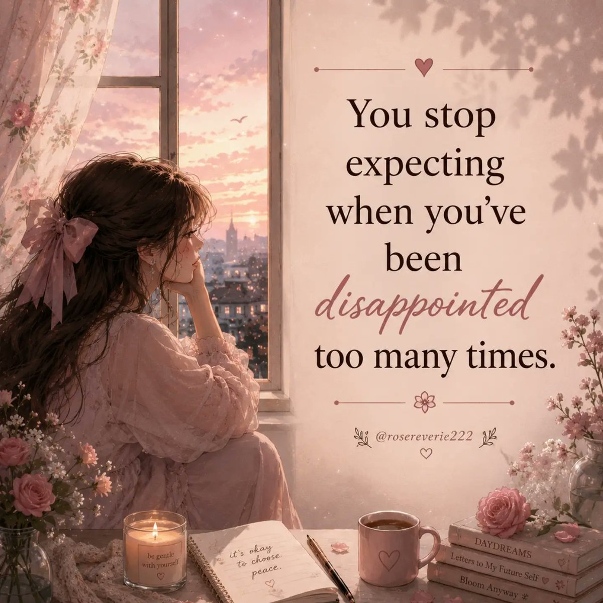 18kDos's tweet photo. Sometimes the saddest part isn’t disappointment. It’s realizing you’ve stopped expecting anything at all. Protect your peace. Every disappointment shows you where not to place your heart. https://t.co/TWeMTYbzIO