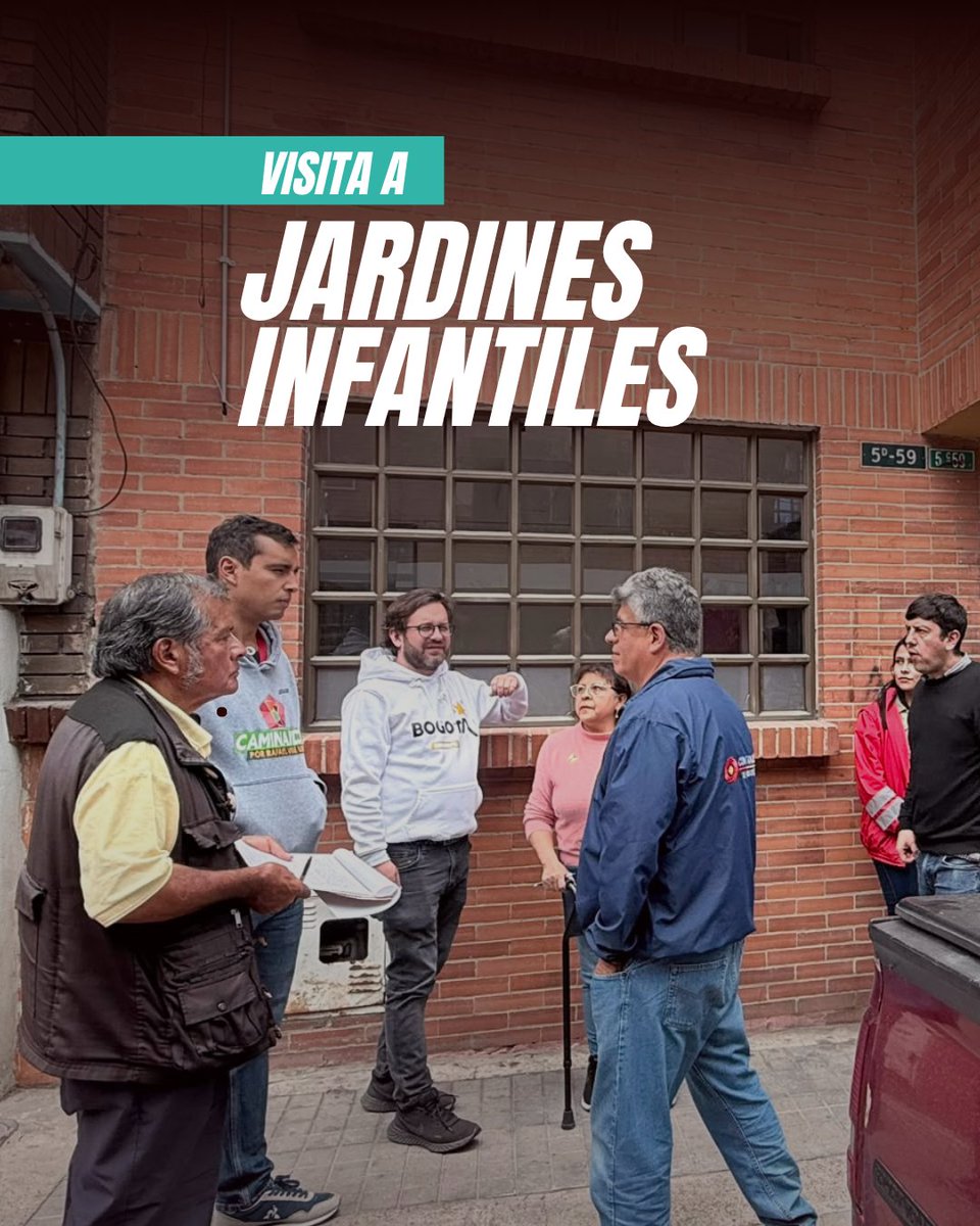 ContraloriaBta's tweet photo. 👶🧸 La #ContraloríaDeBogotá, en articulación con la comunidad de la localidad de #RafaelUribeUribe, adelantó visita de verificación a las obras que se adelantan en 6 jardines infantiles.

Con una inversión de $1.157 millones, el proyecto entra en su fase final con un 98 % de ejecución. 

🔎 Mantenemos la vigilancia técnica hasta la entrega de las instalaciones.