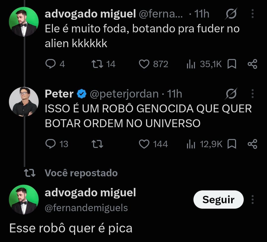 Dc_da_depressao's tweet photo. Não tem meio termo com Lanternas, ou você é o Miguel, ou você é o Peter KKKKKKKKKKKKKKKKKKKKKK https://t.co/OQxq0U3ZJL