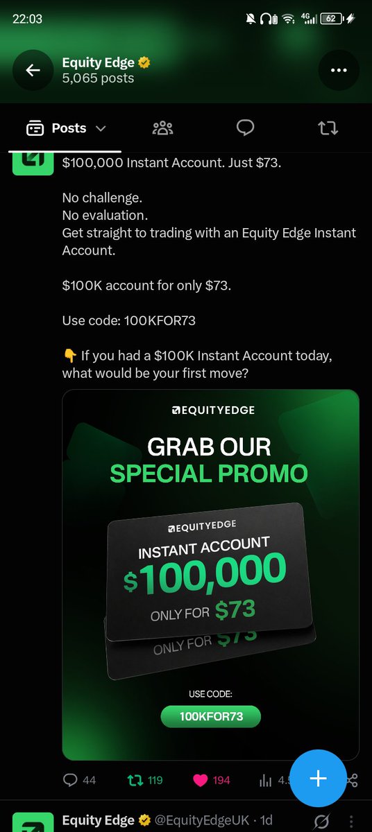 ElsonMusengu's tweet photo. @EquityEdgeUK All Tasks ✅
@props_radar @iroshantharaka2  @Boring_Life_Fx https://t.co/BiRTOiXcgS