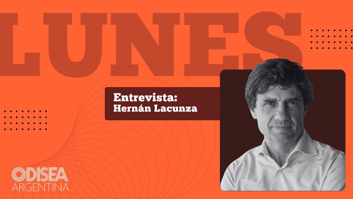 OdiseaArgentina's tweet photo. ESTA NOCHE en #OdiseaArgentina: HERNÁN LACUNZA.

➡ LN+
📷 Lunes, 22 hs. https://t.co/oLHMpdSkzH
