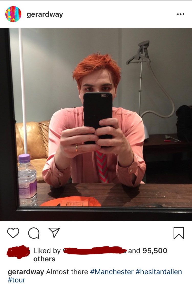 fortheflies's tweet photo. i forget how many people weren't around yet before gerard nuked his instagram so here are some selfies from hesitant alien era https://t.co/FvtOF2cTs5