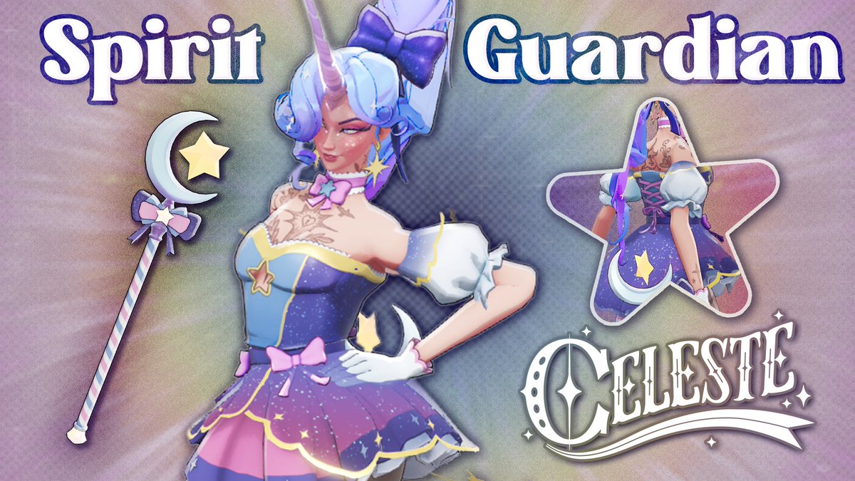tselky's tweet photo. at long last, Spirit Guardian Celeste is FINALLY out y'all:
https://t.co/r8ZWP1VCad https://t.co/dRmcKYjxYV