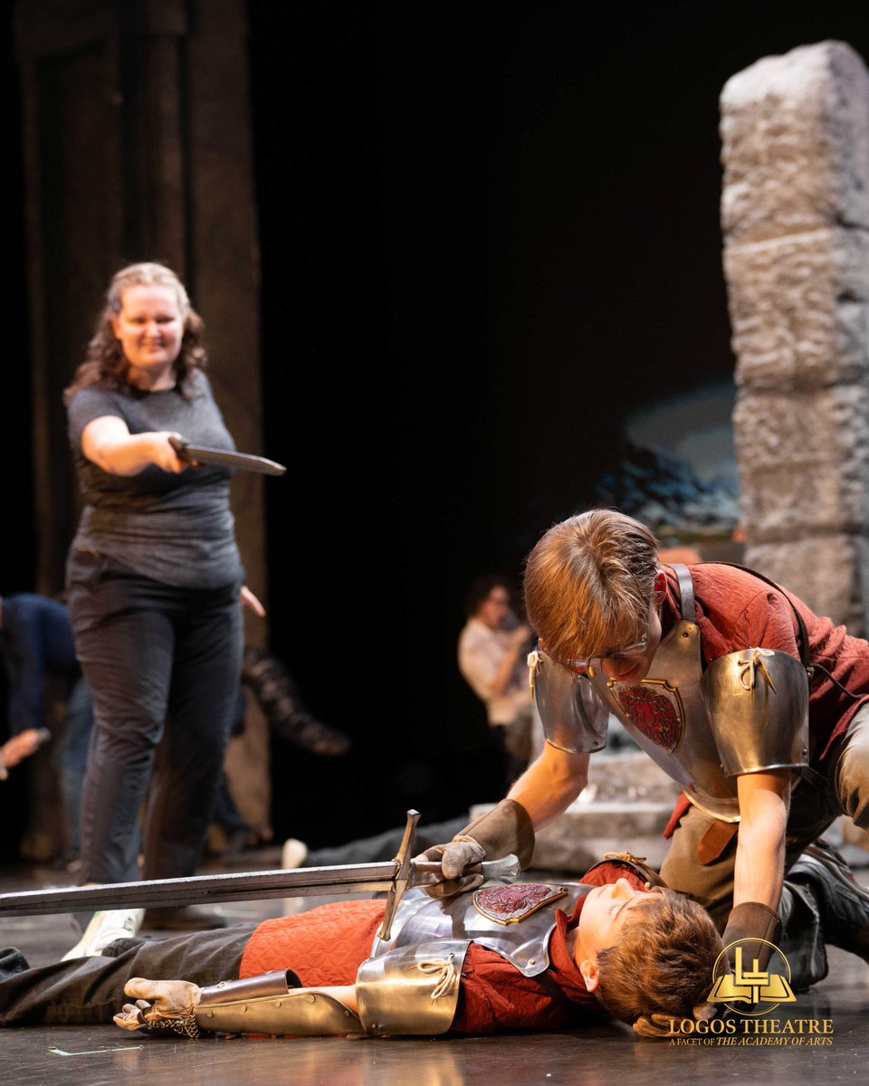 LogosTheatre's tweet photo. The battle continues in Branson as #TheLiontheWitchandtheWardrobe gets ready to take the stage!

Individual fights are carefully choreographed and rehearsed as opening approaches!

Will we see you there?
Tickets: https://t.co/cW0WgGGAu4

#NarniaOnTour #AslanisontheMove https://t.co/rZ8KFNwXVZ