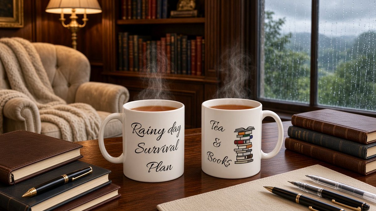 KokabsDesigns's tweet photo. Rainy Day Survival Plan activated.
Tea. Books. One perfect mug.
Celebrate Read a Book Day the right way—slow sips and longer chapters.
Buy the new Rainy Day Tea & Books Mug:
https://t.co/3otYbslRQo
#ReadABookDay #BookishMug #CozyReads #KokabsElegantDesigns #EtsyShop https://t.co/2Aq8evu3NH