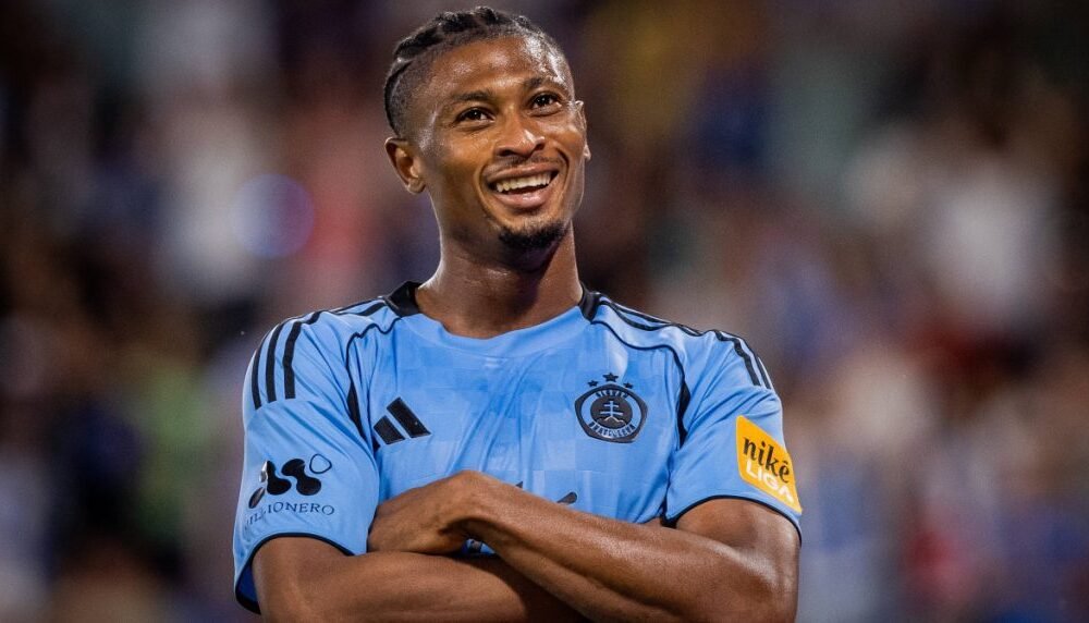 OtiAdjei's tweet photo. 🇬🇭 Rahim Ibrahim’s journey to the UEFA Champions League started in Salaga and Mamobi, before he joined Accra Lions and moved to Slovakia with AS Trenčín in 2020.

Four seasons, 92 games and 13 goals later, he joined Slovan Bratislava in 2025. He now has 68 appearances, eight goals and a league title, and will be one of just three Ghanaians in this season’s Champions League.